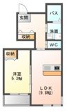 Ritz Solius Southwingの間取り画像