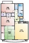 シャンティの間取り画像