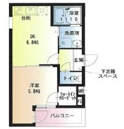 フジパレス正雀駅南Ⅰ番館の間取り画像