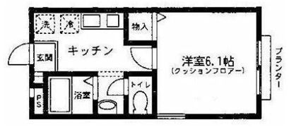 グリーンポート吉祥寺 C棟の間取り画像