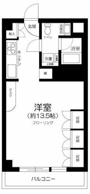 秀和第二神宮レジデンスの間取り画像