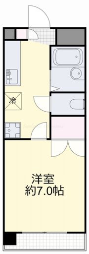コスモクイーン矢坂Ⅱの間取り画像