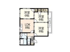 グレイスカンドウCの間取り画像
