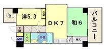 ダイアパレス舟入幸町の間取り画像