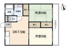 ファビス長束の間取り画像