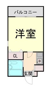 ワコーレフット篠原の間取り画像