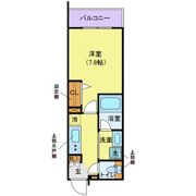ハーモニーレジデンス品川高輪の間取り画像