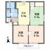 ディアス芳居 A棟の間取り画像
