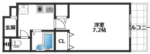 APA北町の間取り画像