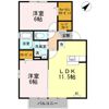 オリジアスⅠの間取り画像
