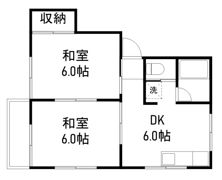 オークハウスA棟の間取り画像