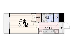 赤間田園ビルの間取り画像