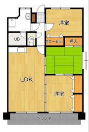 第八中村ビルの間取り画像
