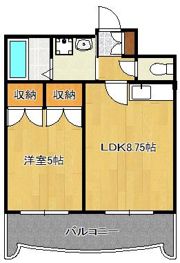 ロイヤルセンターBLD．の間取り画像