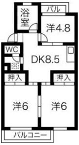 杉本ビルの間取り画像