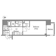 プレサンス堺筋本町駅前の間取り画像