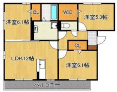 ホワイトパレス藤ノ元の間取り画像