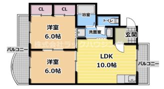 シャトレオカモトの間取り画像