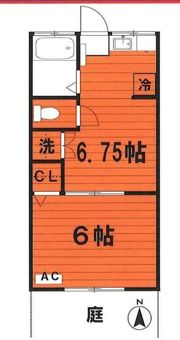 コーポ良美の間取り画像