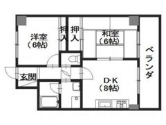 植野ビルの間取り画像