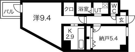 プリエ覚王山の間取り画像