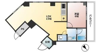 元代々木桜苑マンションの間取り画像