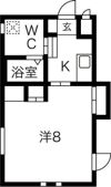 ノヴェル黒門の間取り画像