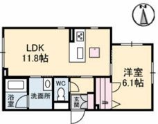 Moa津倉町の間取り画像