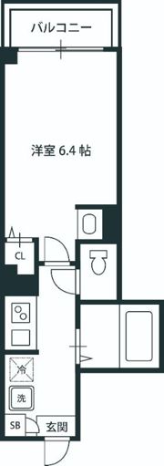 エスパースリュミエール赤羽西が丘の間取り画像