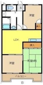 ドミール小出の間取り画像