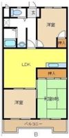 ドミール小出の間取り画像