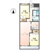 クレスト城勝の間取り画像