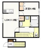 ギア5宮島口の間取り画像
