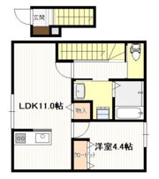 ギア5宮島口の間取り画像
