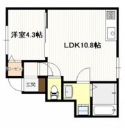 ギア5宮島口の間取り画像