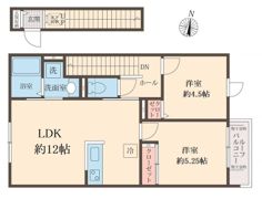 カーム カモミールの間取り画像