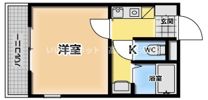 西平山コーポの間取り画像