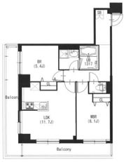 エスティメゾン高円寺の間取り画像