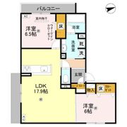 (仮称)D-ROOM高槻市寿町の間取り画像