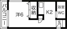 セリニティ大森の間取り画像