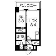 エスリードレジデンス梅田マークスの間取り画像