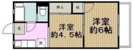 ハニリリカⅡの間取り画像