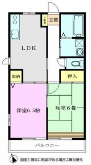 ホワイトハウスA棟の間取り画像