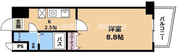 ソレイユ豊Part-1の間取り画像