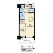 スプランディッド江坂IIIの間取り画像