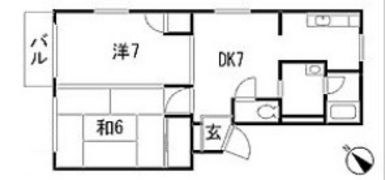 光原第8マンションの間取り画像