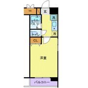 アルファサイト新宿の間取り画像