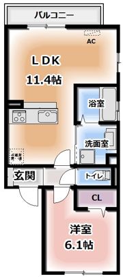 イロアス大日の間取り画像