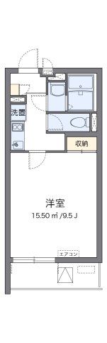 クレイノEXIV Ⅱの間取り画像