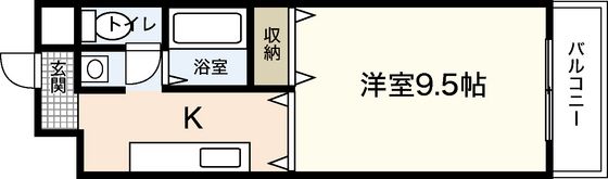 シャルム豊明の間取り画像